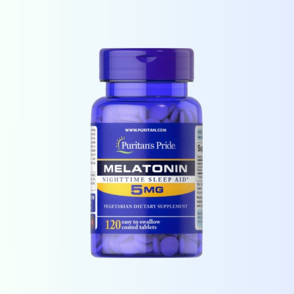 Melatonin Tablets 5mg x 120 (Puritan’s Pride)