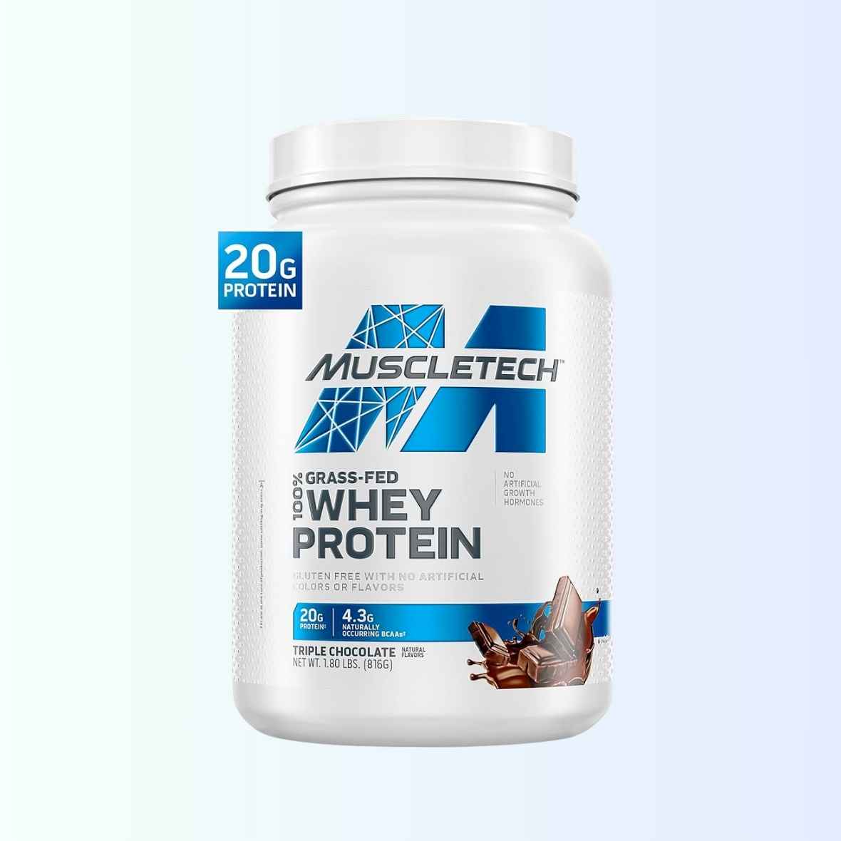 Grass-fed Whey Protein powder 816g (MuscleTech)